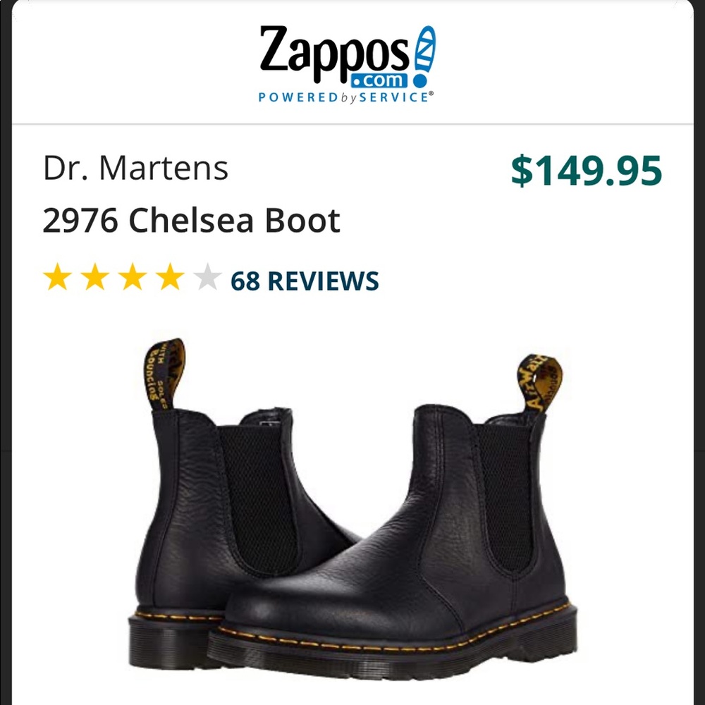dr martens chelsea boots